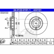 Set 2 discuri frana fata ATE 24.0122-0151.1