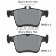 Placute frana spate Textar 2500801