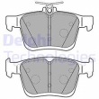 Set placute frana spate Delphi LP2490