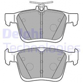 Set placute frana spate Delphi LP2490