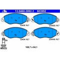 Set placute frana fata ATE 13.0460-3992.2