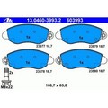 Set placute frana fata ATE 13.0460-3993.2