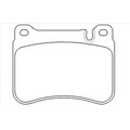 Set placute frana TEXTAR