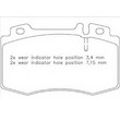 Set placute frana TEXTAR